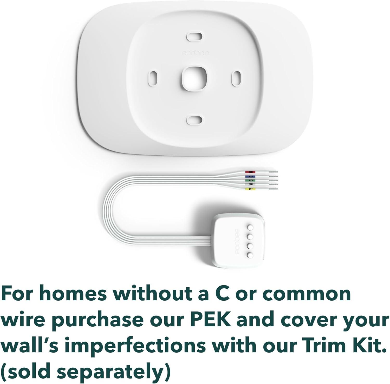 image:imageecobee Smart Thermostat Essential Energy Star Certified programmable WiFi Thermostat Works with Siri Alexa and Google AssistantNew 2025 ecobee Smart Thermostat Essential Energy Star Certified programmable WiFi Thermostat Works with Siri Alexa and Google Assistant