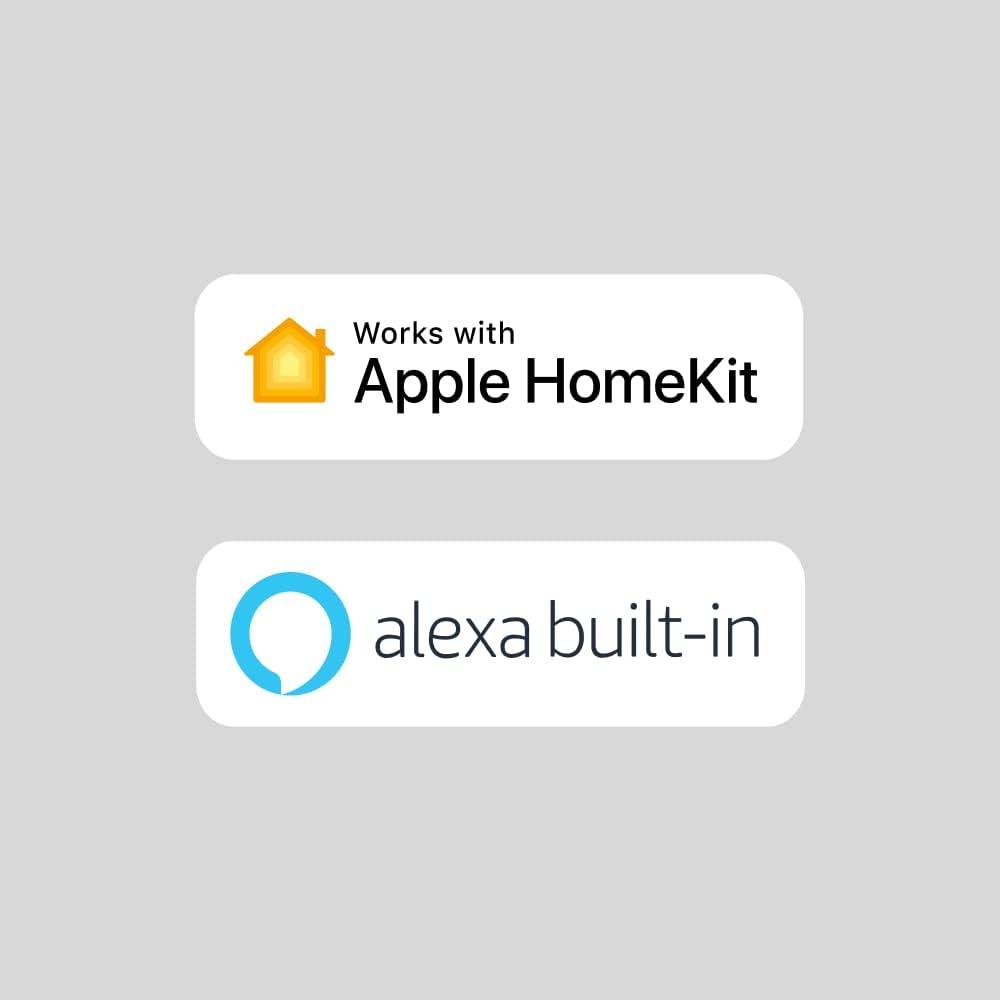 image:imageecobee SmartCamera Indoor WiFi Security Camera Smart Home Security System 1080p HD 180 Degree FOV Night Vision 2Way Audio Works with Apple HomeKit Alexa Built In1 Count Pack of 1