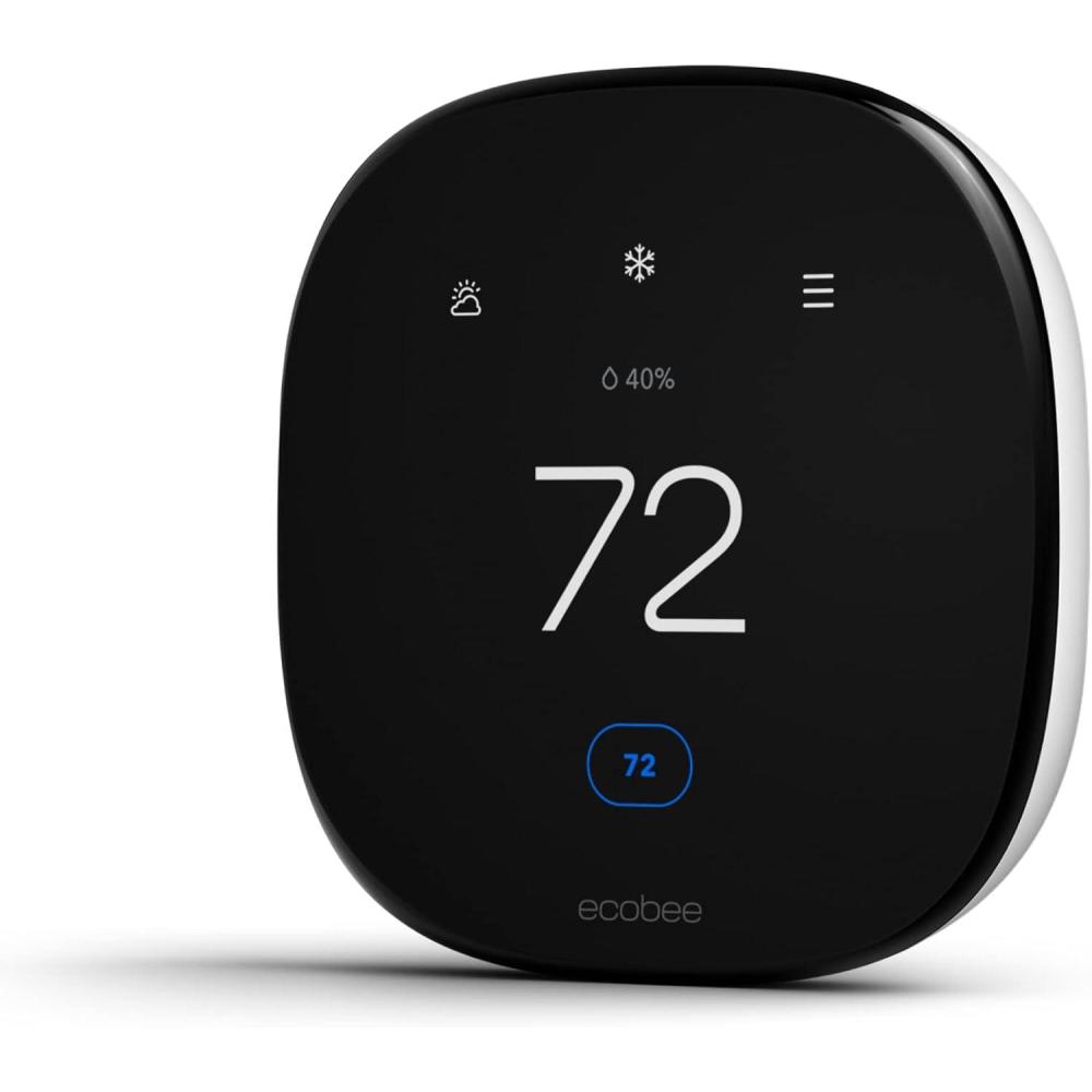 image:imageecobee Smart Thermostat Enhanced Programmable Wifi Thermostat Works with Siri Alexa Google Assistant Energy Star Certified Smart HomeThermostat