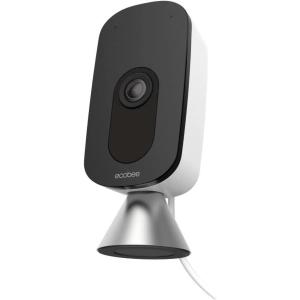 ecobee SmartCamera – Indoor WiFi Security Camera, Smart Home Security System, 1080p HD 180 Degree FOV, Night Vision, 2-Way Audio, Works with Apple HomeKit, Alexa Built In(1 Count (Pack of 1))