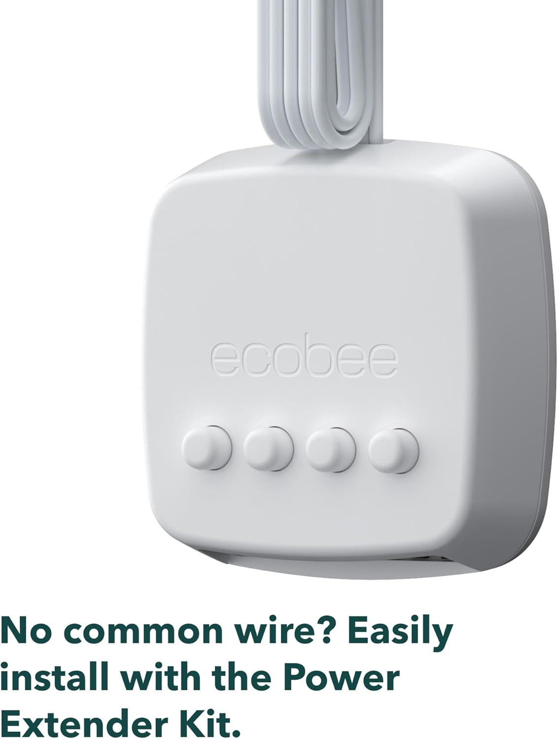 image:imageecobee Power Extender Kit CWire Adapter for ecobee Smart Thermostat Essential Programmable WiFi Thermostat Accessory