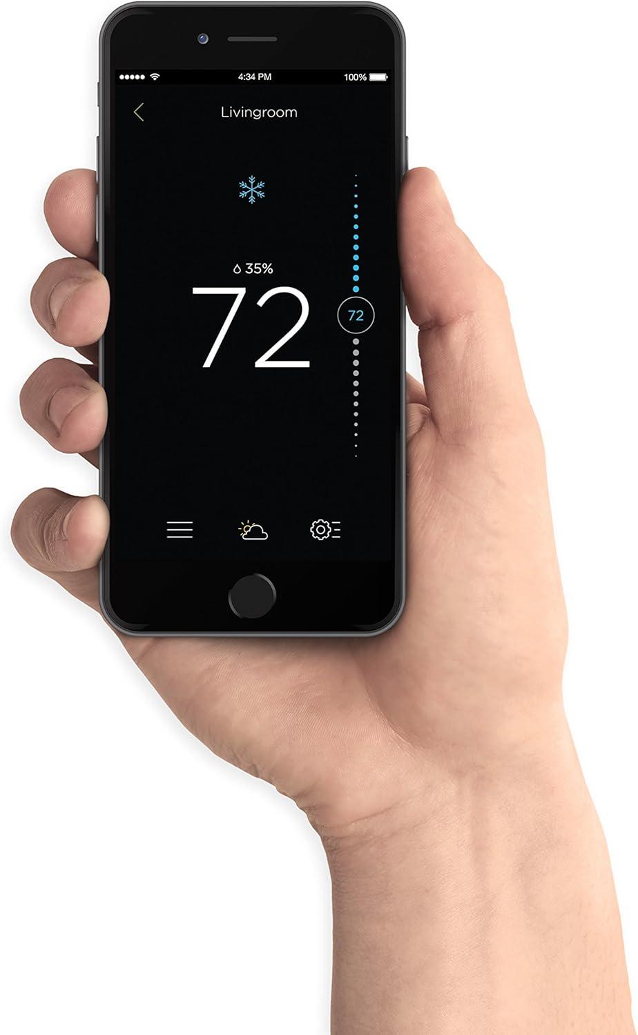 image:imageecobee EBSTATe3L01 3 Lite Thermostat WiFi Works with Amazon Alexa