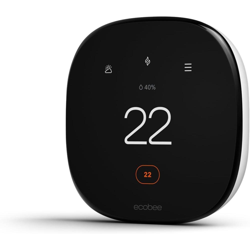image:imageNew 2022 ecobee Smart Thermostat Enhanced Compatible with Alexa and Apple Home Kit