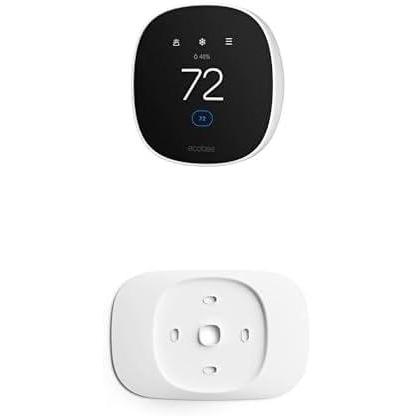 image:imageecobee Smart Thermostat Essential with Trim Kit Programmable WiFi Thermostat ecobee Trim PlateEssential Trim Kit