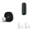 image:imageecobee Total Security Bundle with 1Year Smart Security Advanced Subscription Smart Home Security System Smart Thermostat Premium Doorbell Camera SmartSensorTotal Security Bundle with 1 Year Advanced Subscription