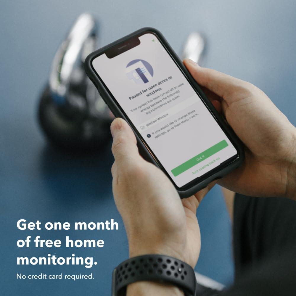 image:imageecobee Home Security Bundle with Smart Doorbell Camera Wired SmartSensor for Doors and Windows and SmartCamera with Voice ControlHome Security Bundle with 30 Day Subscription Trial