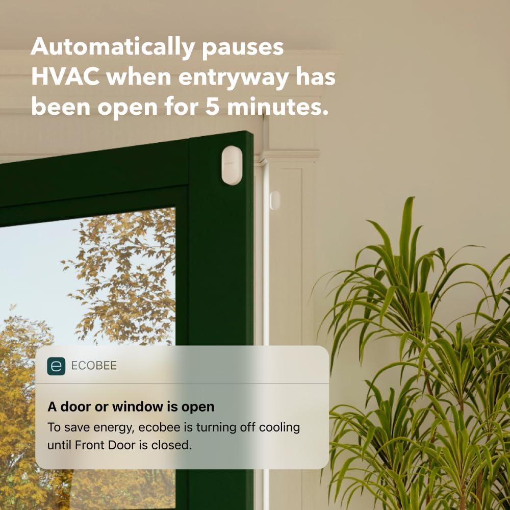 image:imageecobee Home Security Bundle with Smart Doorbell Camera Wired SmartSensor for Doors and Windows and SmartCamera with Voice ControlHome Security Bundle with 30 Day Subscription Trial