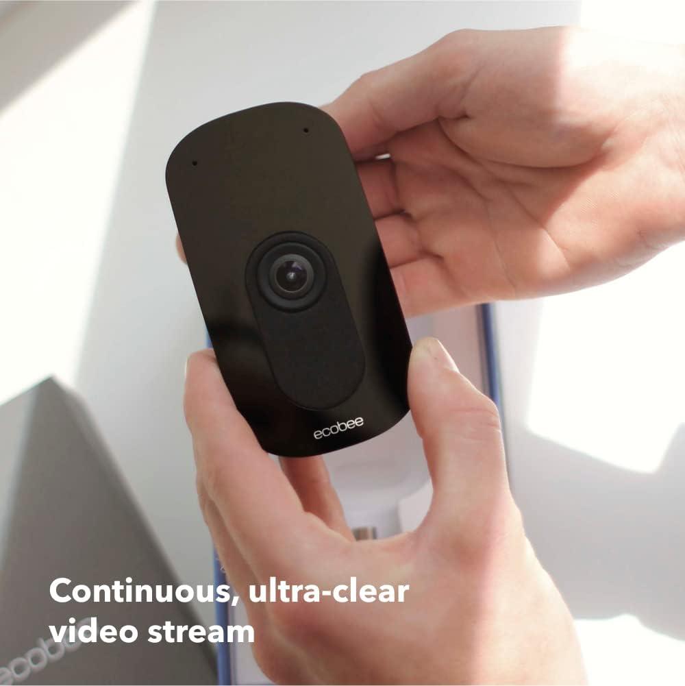 image:imageecobee Home Security Bundle with Smart Doorbell Camera Wired SmartSensor for Doors and Windows and SmartCamera with Voice ControlHome Security Bundle with 30 Day Subscription Trial
