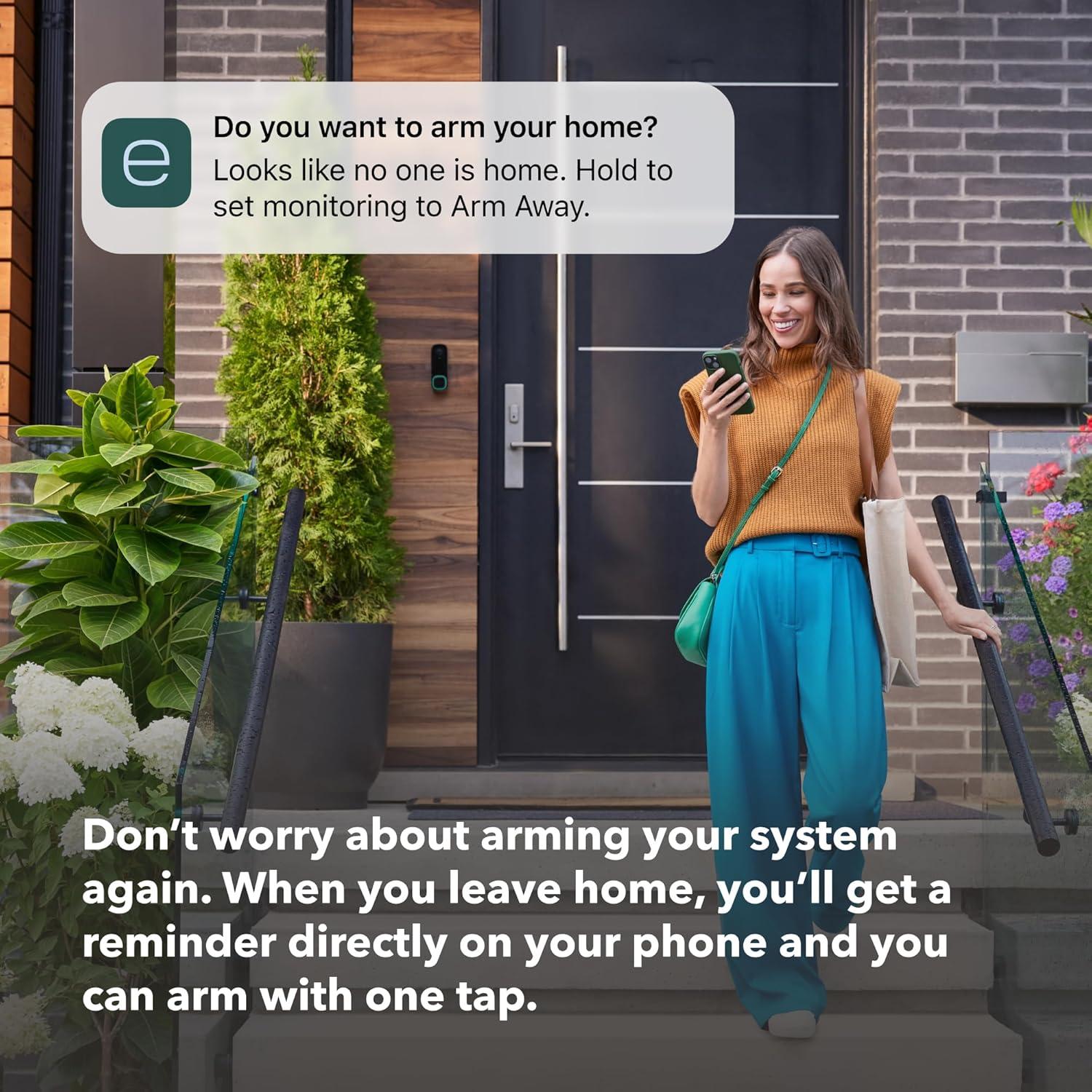 image:imageecobee Smart Security Advanced Plan 1 Year Subscription Unlimited Cameras 30day video history person detection package detection Security Surveillance and Monitoring Home Security Arm and Disarm Cancel Anytime