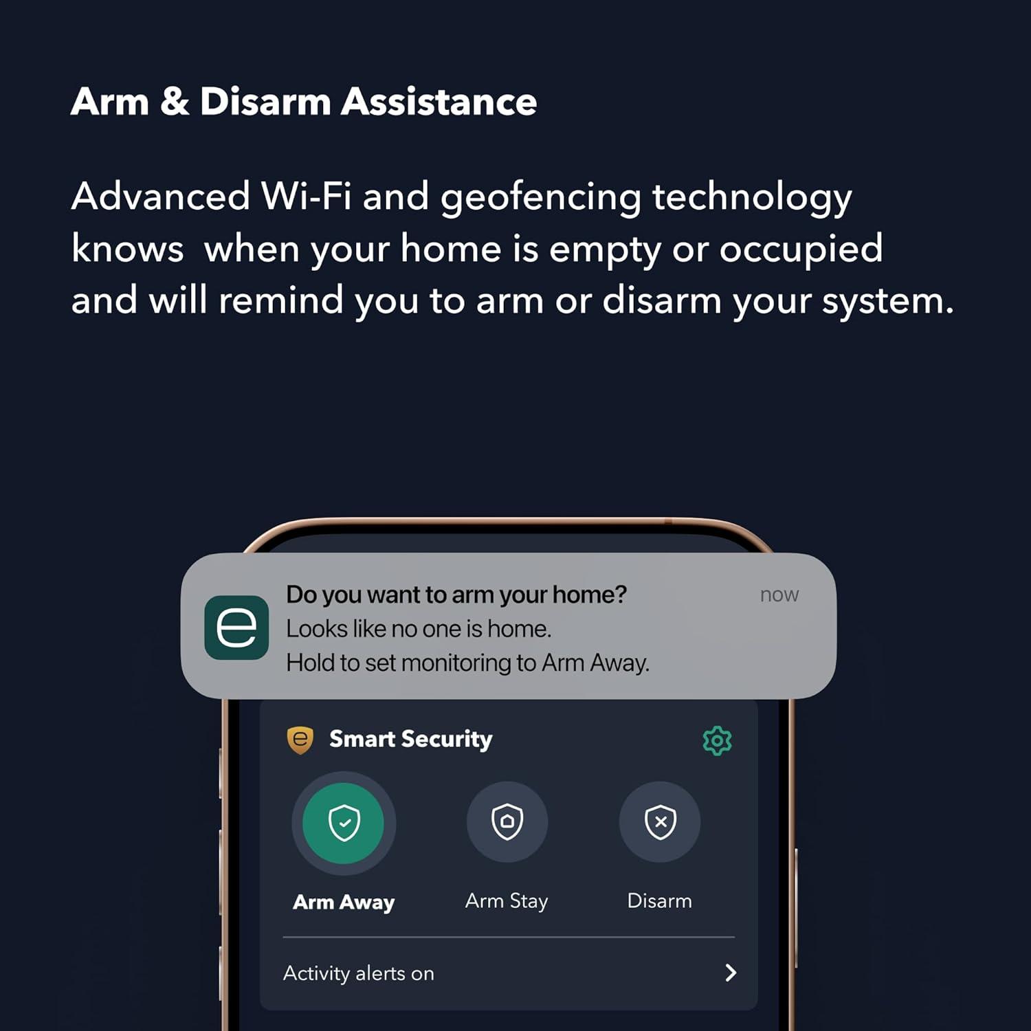 image:imageecobee Smart Security Advanced Plan 1 Year Subscription Unlimited Cameras 30day video history person detection package detection Security Surveillance and Monitoring Home Security Arm and Disarm Cancel Anytime